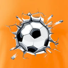 Futbalová lopta v triku