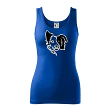 Border kólia obrys hlavy