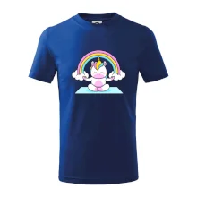 Yoga jednorožec - dúha