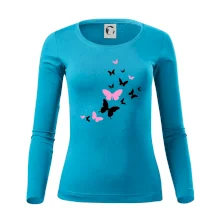 Motýle ružovo čierni Motýle ružovo čierni