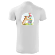 Veľkonočný zajačik tulipány Veľkonočný zajačik tulipány