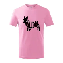 Bulldog nápis v tele