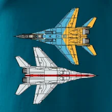 Mig 29 Fulcrum zo spoda a zo shora