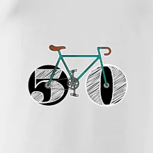 Narodeniny 50 rokov na bicykli