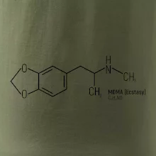 Molekulárna štruktúra MDMA Extáza Molekulárna štruktúra MDMA Extáza