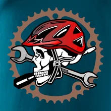 Lebka biker opravár