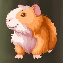 Morča - kreslené, bielo oranžové