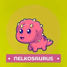 Dinosaurie mená - růžový dinosaurus