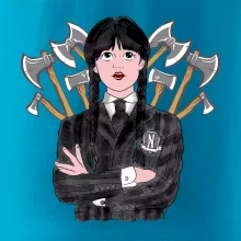 Sekery - holka v čiernom (Pecka design)