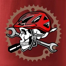 Lebka biker opravár