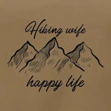 Hiking wife happy life