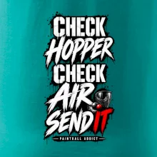 Kontrola zásobníka – Check Hopper Air paintball