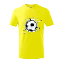 Futbalová lopta v triku Futbalová lopta v triku