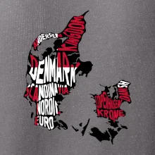 Mapy - názvy miest - Dánsko