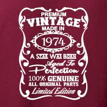 Vintage Etiketa - 1974