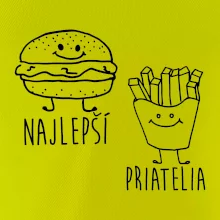 Najlepší priatelia - Hamburger a hranolčeky Najlepší priatelia - Hamburger a hranolčeky