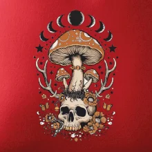 Goblincore magical mushroom
