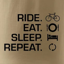 Ride Eat Sleep Repeat bicykel Ride Eat Sleep Repeat bicykel