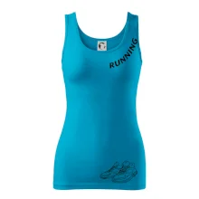 Running nápis šikmo