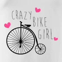 Crazy bike girl