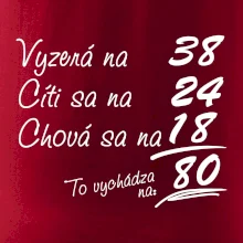 Vyzerá, cíti sa, chová sa - 80 rokov Vyzerá, cíti sa, chová sa - 80 rokov