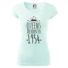 Queens are born in 1954