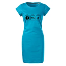 Eat sleep run štvorce Eat sleep run štvorce