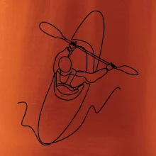 Kajak zhora jedným ťahom