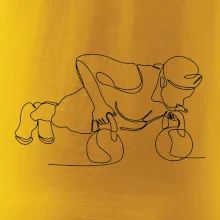 Kitebell posilňovanie jedným ťahom Kitebell posilňovanie jedným ťahom