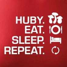 Huby Eat Sleep Repeat