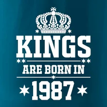 Kings are born in 1987