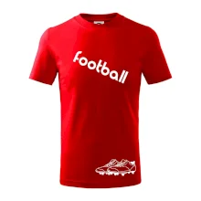 FOOTBALL nápis šikmo FOOTBALL nápis šikmo