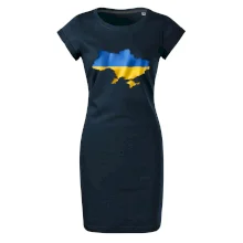 Ukrajina vlajka mapa Ukrajina vlajka mapa