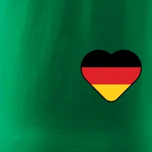 Germany love prso - Nemecká vlajka