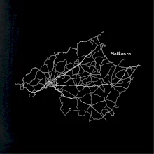 Mallorca - cestná mapa