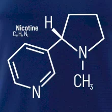 Molekulárna štruktúra Nikotín Molekulárna štruktúra Nikotín