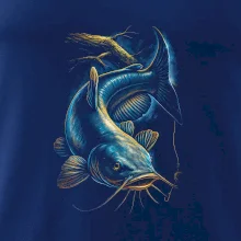 Obrázok sumec a kus stromu