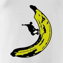 Skateboardista na banánu