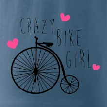 Crazy bike girl