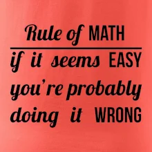 Rule of math Rule of math