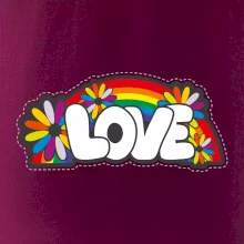 Love s dúhou v pozadí