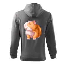 Morča - kreslené, bielo oranžové