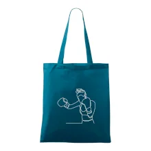 Žena boxerka jedným ťahom