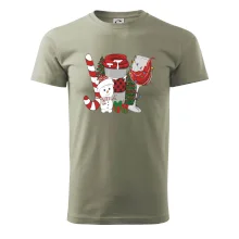 Vianoce, víno a snehuliak