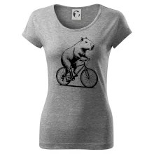 Kapybara na kole černá