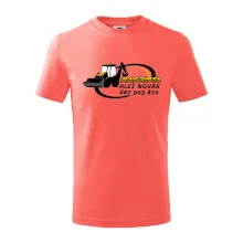 Bagrista v kruhu - vlastný nápis