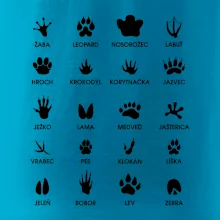 Zvieracie stopy - názvy