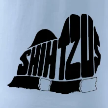 Shih-tzu - nápis v tele Shih-tzu - nápis v tele