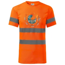 Folklór - sliepky s margarétkami Folklór - sliepky s margarétkami