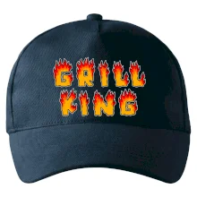 Grill King ohnivý nápis